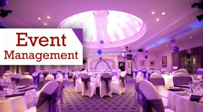 What services do event management companies offer?